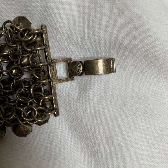 J. Crew Rose Colored Crystal Statement Bracelet - Picture 6 of 8